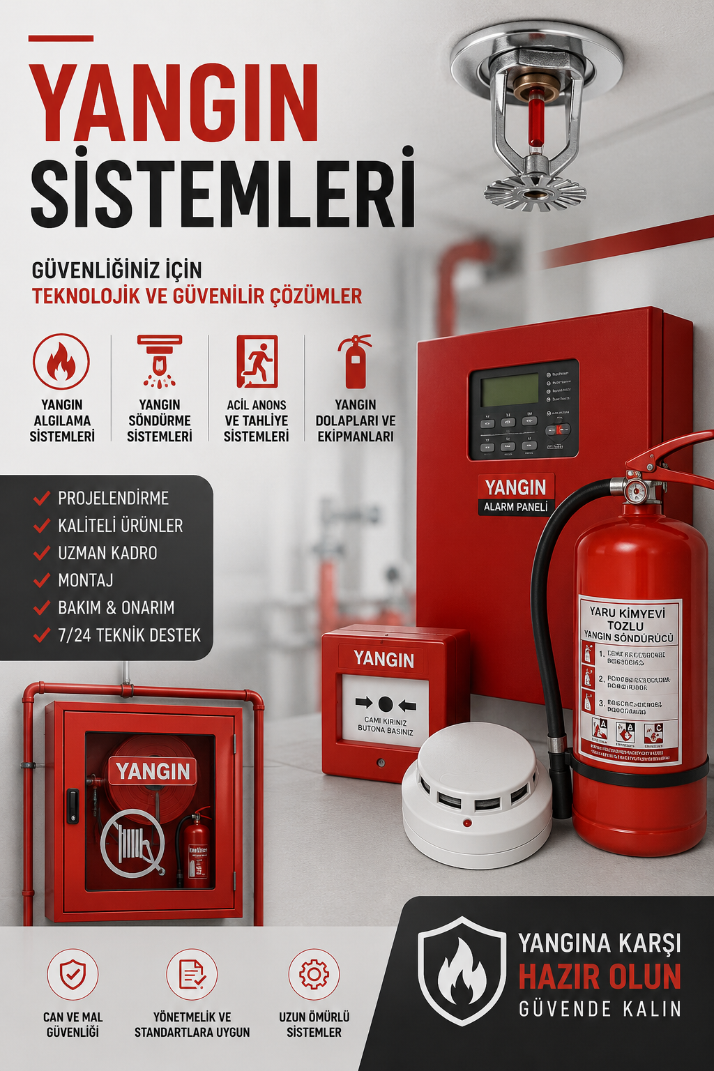 YANGIN SİSTEMLERİ